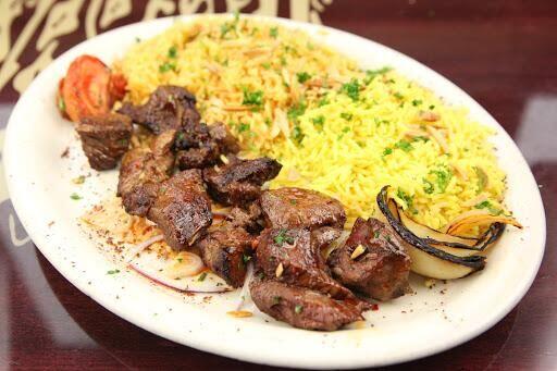 Beef Kabob Dinner(2 Skewers)